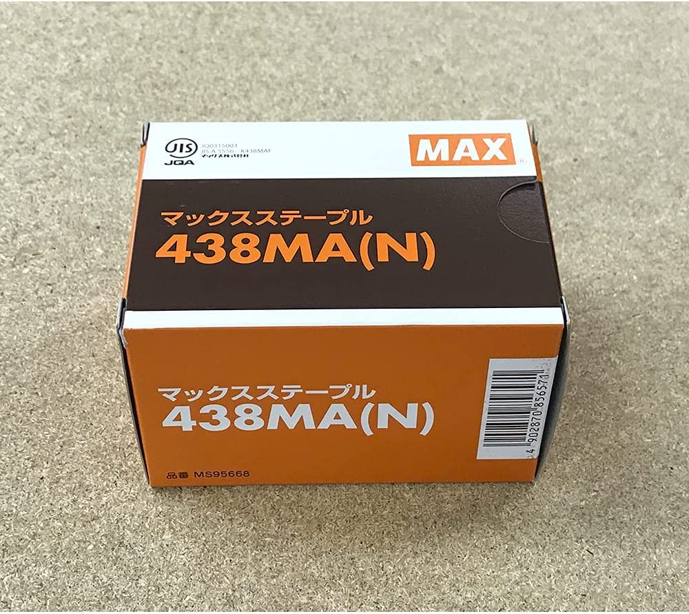 Amazon | マックス(MAX) 4MAステープル 438MA(N) MS95668 シルバー